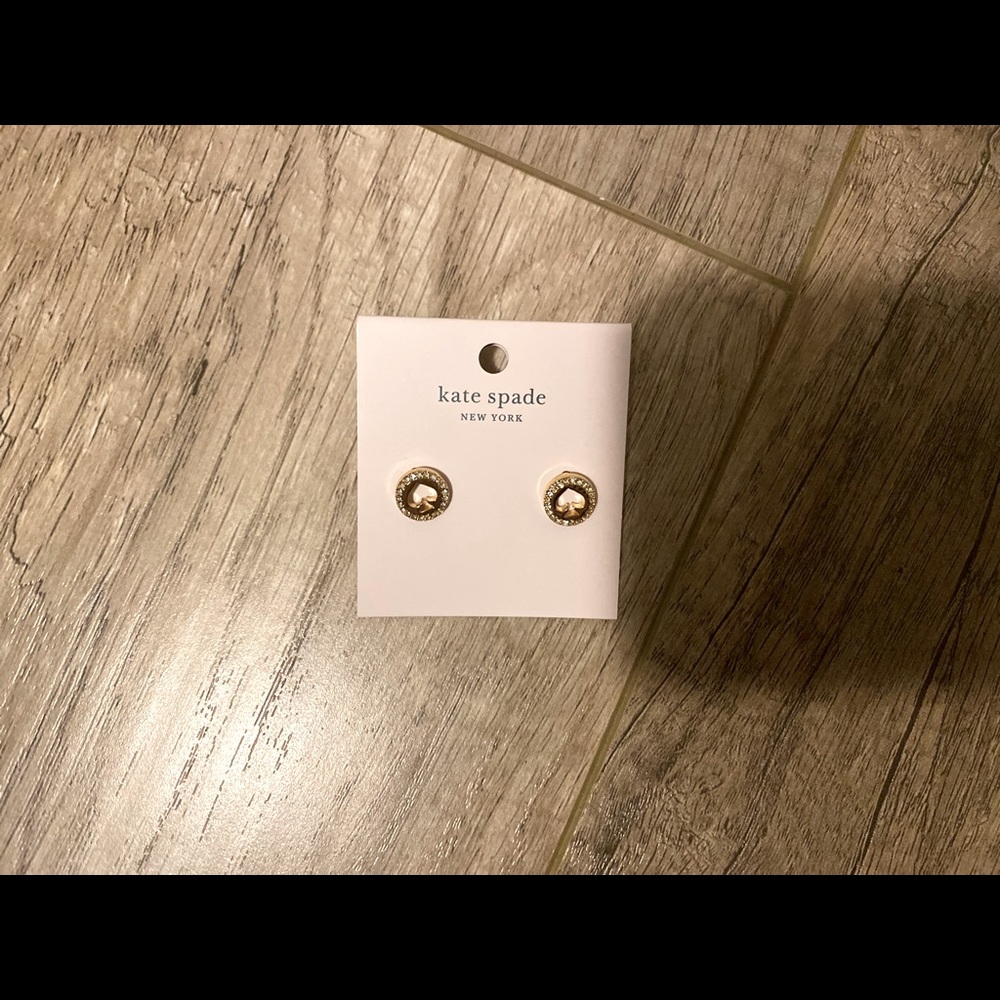 Kate Spade Rose Gold Earrings.